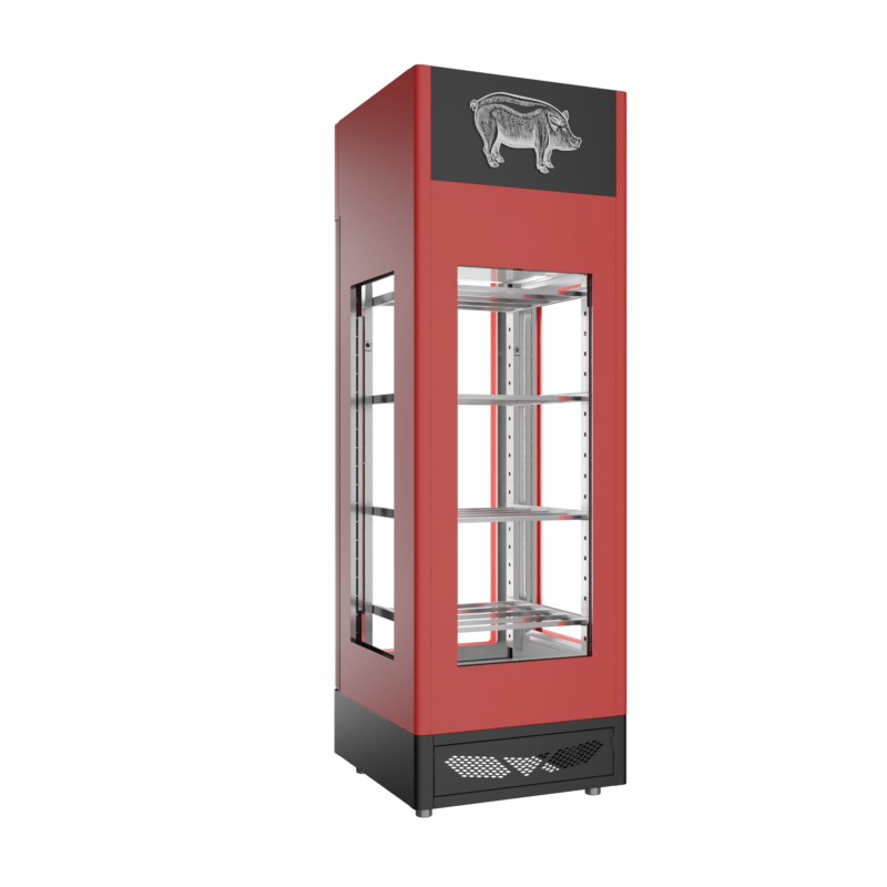 Stagionello® Salami Curing Device 100 Kg 4 vetri - immagine 6